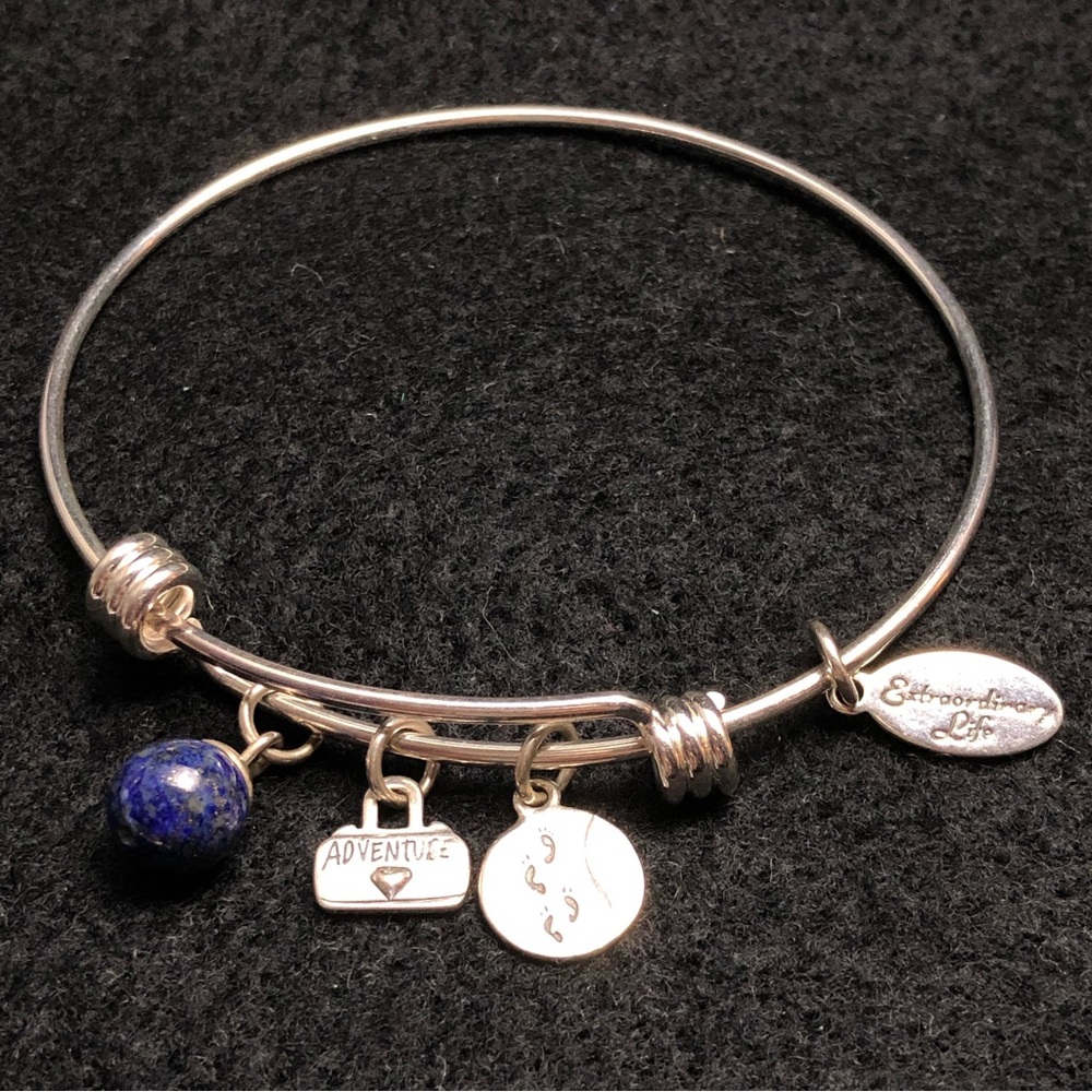 Extraordinary Life Silver Travel Adventure Charm Bracelet